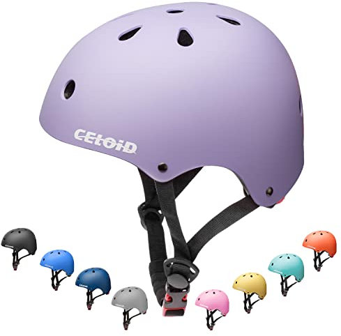 DE-Kids Helmet-Single-Violet-S