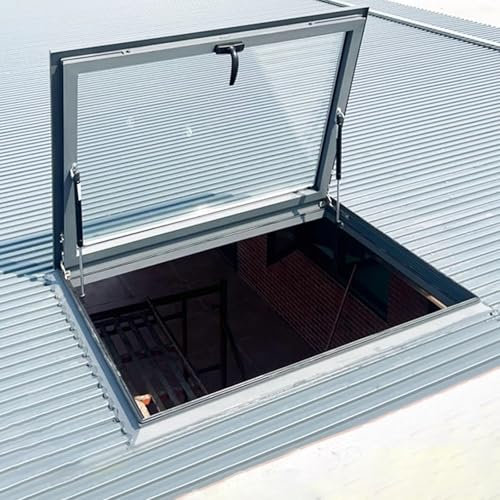 Dachfenster für Dächer in benutzerdefinierter Größe – Handdachfenster für Wohnmobile, Küche, Badezimmer, Hühnerstall und Schuppen, Beleuchtungstür