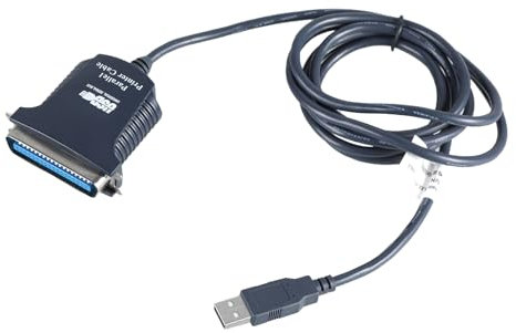 YiQinzcxg Cable USB a CN36 para impresora paralela de 1 80 m de largo, cable de transferencia de datos de alta velocidad para conexión de ordenador a impresora