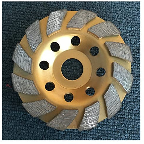 ZKLGS Diamond Grinding Disc Concrete Stone Diamond Grinding And Polishing Grinding Disc Ceramic 100 Angle Grinder Fan-shaped Grinding Wheel for Angle Grinder(100mmSky-blue)
