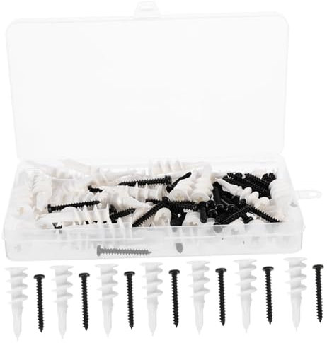 PRETYZOOM 100 Viti Di Espansione Per Cartongesso Tasselli Per Cartongesso Tasselli Per Viti Per Cave Per Per