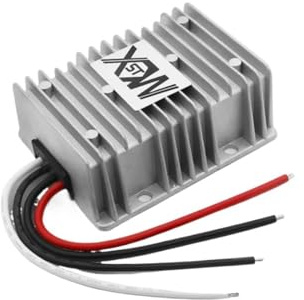 DC To DC 9-36V 12V 24V To 13.8V 15A 20A 25A 28A 30A Step Up Down Converter 13.8VDC Voltage Regulator Waterfroof IP67(25A)