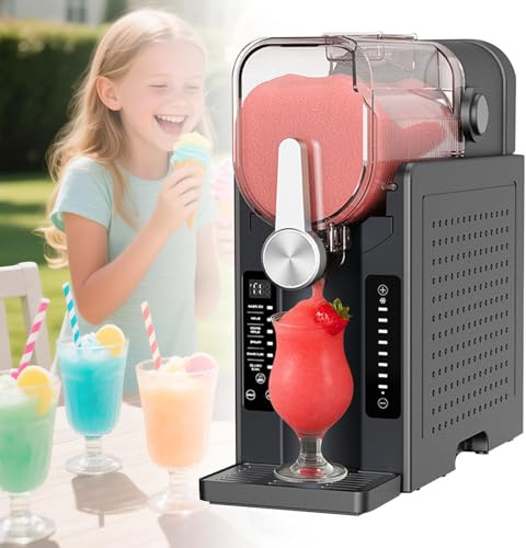 Sunseota Granita per la casa - Granita da 1,6 l con 6 programmi preimpostati, Senza Ghiaccio, Autopulente One-Touch, Macchina per Gelato e frullati per Margarita, Frappé, Cocktail e Altro