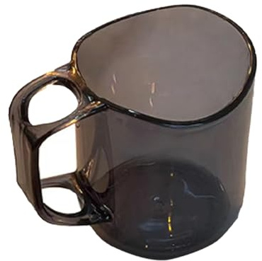 Vaso para Cepillo de Dientes, Vaso de Enjuague bucal Reutilizable, Mango, Vaso de baño Ligero, Soporte de Agua bucal Multiusos para el Cuidado bucal Diario | Ideal para Dormitorio, Viaje y baño