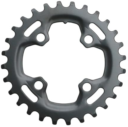 GZXXB Fahrradkettenblatt 26T 64BCD 28T Schmal Breite MTB Bike Kettenblatt Einzel Zahn Kette Ring Mountainbike Kurbelgarnitur Reparatur Werkzeuge Fahrrad Zubehör