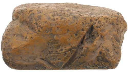 Luxshiny Hidden Key Holder Outside Artificial Stone Hider Decorative Rock | Faux Rock Safe Box for Spare Keys or Small Items, Concealed Secret Storage Case for Garden, Yard and Outdoor Placement