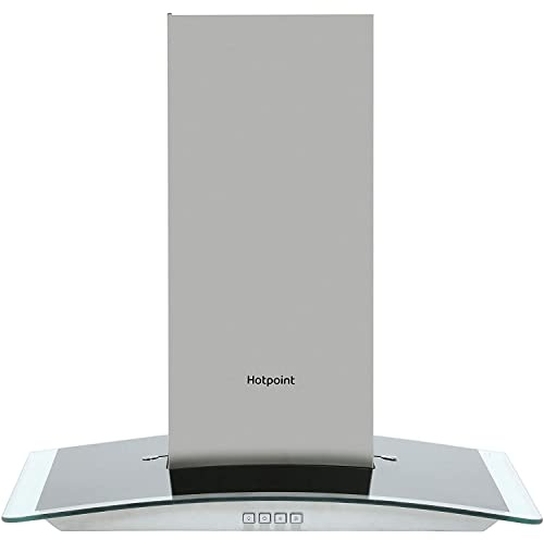 Hotpoint PHGC6.4 FLMX 60 cm Chimney Cooker Hood - Stainless Steel