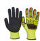 SHESHY Mechanics Anti Vibration Work Gloves, TPR Impact Protection, Heavy Duty Work Gloves, Levl 5 Cut Resistant, for Construction, Electrician, Mining rescue Men Women Safety Impact Reducing Gloves