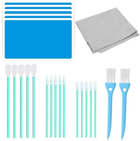 XNIVUIS 23 Stück Handy Reinigung Set Handy Reinigungsset Putzset USB Ladeanschluss und Kopfhöreranschluss Reiniger Set, Multifunktionaler Elektronisches Produkt Reinigungsset (Mehrfarbig)