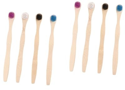 Beaupretty 8pezzi Pulitore Per Lingua Spazzolini Per Lingua Ergonomici e Antiscivolo Rimuove Sostanze Indesiderate e Colori