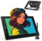 VEIKK Tableta de dibujo VK1200 V3 con pantalla, monitor de dibujo gráfico de 11.6 pulgadas, con 2 bolígrafos y 1 soporte