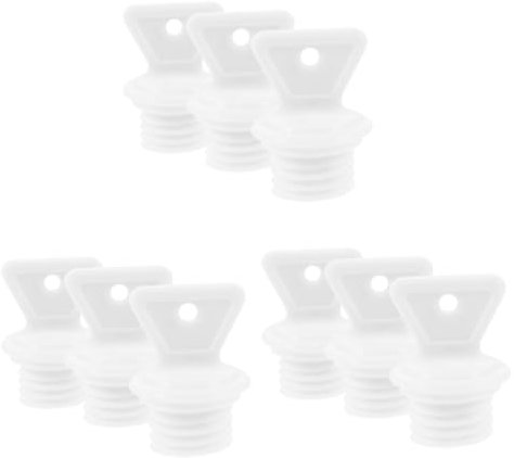 TOKIDNY 9stücke Gummistopper Für Wärmflaschen Auslaufsicherer Verschluss Für Heiße Wasserbeutel Für Zuhause Mit Gutem Dichtungsdesign Und Praktischer Handhabung