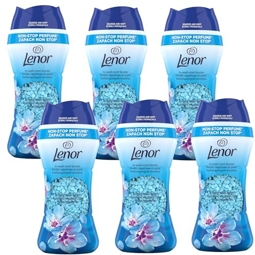 Lenor Flüssigkeit / 6er Pack - Lenor UnStoppables Wäscheparfüm/Aprilfrisch/Spring Awakening - 195 g/Frischeduft/Patschuli