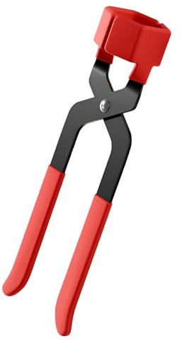 Pinze per copridadi da 25,4 cm, con impugnatura morbida, strumento di rimozione del tappo dei dadi delle ruote, ganascia in lega antigraffio per camion, autobus, veicoli commerciali