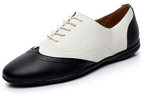 SWDZM Chaussures de Danse Homme Standard Latin Salsa Danse Chaussures,Modello-9015, Noir,42EU
