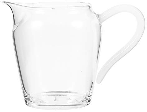 Yardwe Jarra De Vidrio Templado Para Té y Agua Dispensador De Té Elegante Para Hogar y Oficina Diseño De Manija Cómoda y Ligera Para Reuniones y Uso Diario