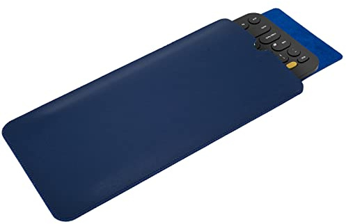 PU Leather Carrying Keyboard Sleeve for Logitech K380 Case Bag, Travel Keyboard Case for Logitech Bluetooth Wireless Muti-Device Keyboard Skin K380, Blue