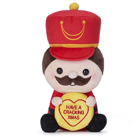 Swizzels 37693 Love Hearts - Cascanueces de Navidad (18 cm), diseño de Corazones
