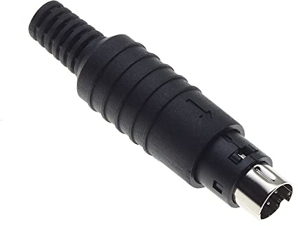 Keple 8 Pin DIN Plug - Male Adapter Socket Audio AV Connector Solder Pin Din