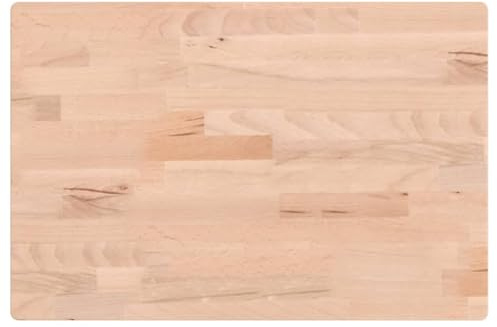 vidaXL Tischplatte 60x40x1,5 cm Rechteckig Massivholz Buche