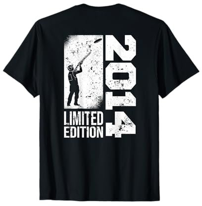 Tontauben Jahrgang 2014 geboren Geburtstag Tontaubenschießen T-Shirt