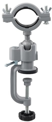 Volumoon Support de Perceuse Rotation 360 Degrés - Support de Perçage Électrique Universel à Colonne Établi avec Étau et Meuleuse