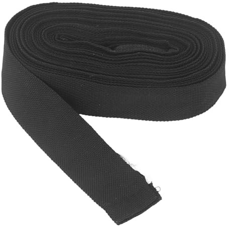 TIG Welding Torch Cable Cover, 4cm X 7.5m Black Heat Resistant Nylon Protective Welding Sleeve Hydraulic Hose Protector for Cord Tig