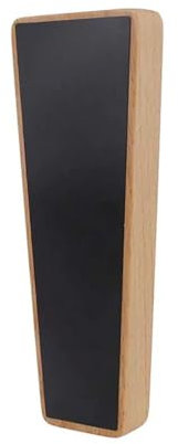 Small Chalkboard Beer Tap Handle - 6.5 Mini Kegerator Handle for Homebrewers, Oak Or Weed Wood, Customizable with Chalk(Oak Wood)