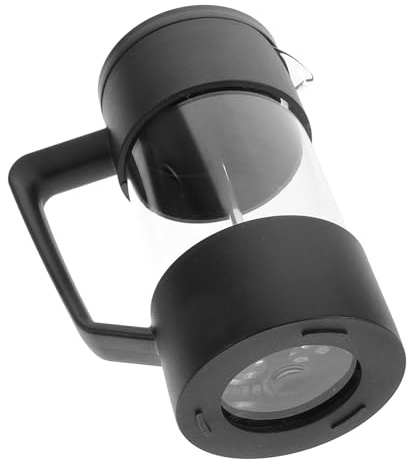 OUNONA Prensa de Café de Vidrio Borosilicato para Espresso y Cold Brew Cafetera Portátil para Viaje y Camping Filtro Integrado para Extracción Óptima