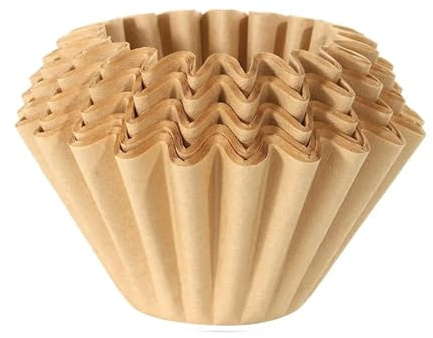 Tazas De Filtro De Café De Papel Kraft, Taza Desechable Corrugada Con Forma De Cuenco De Origami, Hecha A Mano, For Verter Sobre Espresso, 50 Uds.(Brown 50PCS)