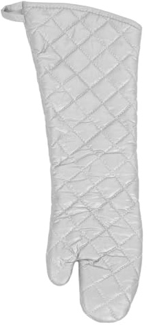 HEALSOPTHY Guantes de Horno Extralargos de Algodón Grueso Resistentes al Calor de 58 Cm, Manoplas Acolchadas Antideslizantes para Barbacoa, Hornear y Protección en Cocina Segura