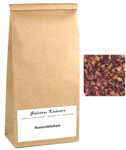 300g Rosenblüten-Tee, Rosen-Tee, Rosenblätter - Galsters Kräuter | Rosenblütenblätter, Rosa gallica, Rosa centifolia