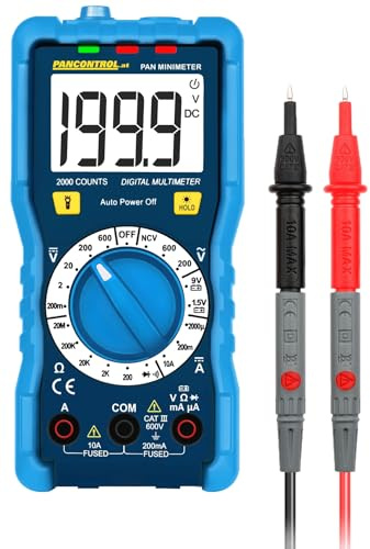 Pancontrol Digital Multimeter Pan MINIMETER, Schwarz