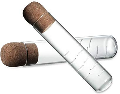 Awayhall Tube D'infuseur À Thé,Infuseur À Thé en Verre Résistant À La Chaleur?Filtre À Thé Transparent?Passoire À Thé Résistant À La Chaleur Tube Tube D'Thé