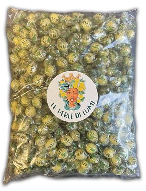 Caramelle Perle di Lumì sfuse in sacchetto da 2kg - Gusto Limone