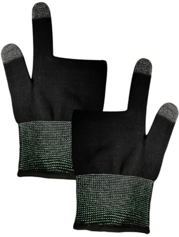 KOMBIUDA Gaming-fingerhandschuhe Für Damen Atmungsaktives Leichtes Material Für Präzises Spielen Wiederverwendbare Fingerhandschuhe Für Mobile Gaming