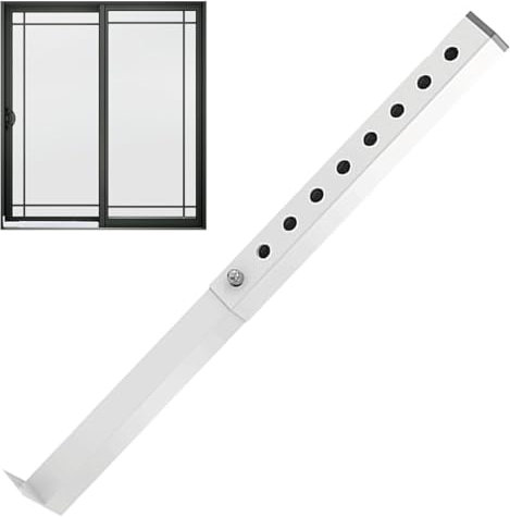 Sicherheitsstange für Fenster, vertikale Fensterverriegelung, Sicherheitsstange für Innenfenster zu Hause – hält die Anti-Diebstahl-Fensterstopfen für mehr Sicherheit