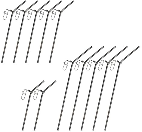 APOMOONS 5 ciascuno per 9/12 cm, 2 per 7 cm Fishing Anti Tangle Boom,Set di Accessori da Pesca,Distanziatore da Pesca,Anti Tangle Boom in Metallo,Accessori Feeder,per Diversi Ambienti di Pesca
