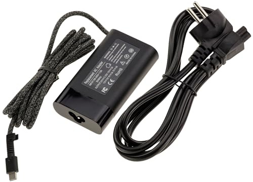 KALEA-INFORMATIQUE Alimentatore Equivalente all'originale Compatibile con portatili HP - Connettore USB C, Potenza 65W e uscite disponibili: 20 V3,25 A o 15V 3A o 12V 3A o 9V 3A o 5V 3A