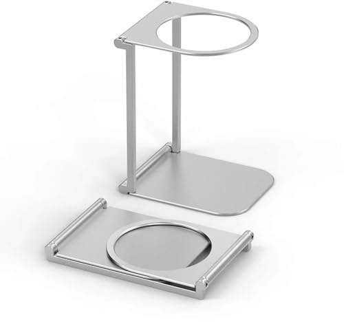 Tagtight Faltbarer Kaffeehalter Aus Aluminium, Espressokaffee Maschinen Halter Ständer, Pour-Over-Filterständer, Kaffeetropfhalter für Unterwegs, im Freien, Kaffeefiltergestell