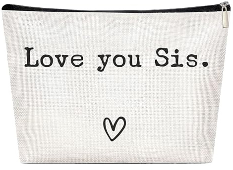 Sac de pour Articles de Toilette: Le Meilleur Organisateur de | soeurs, porte-cosmétiques de grande capacité, conteneur d'hygiène portable | Caractéristique du support d'accessoires, Love Y