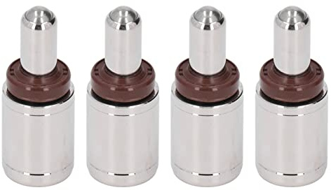 YUKERMARB Maniglia del Joystick per Escavatore, Valvola di Controllo della Maniglia del Joystick in Acciaio Legato 4 Pezzi Sigillata in Gomma Senza Sbavature Sostituzione Facile da Installare per