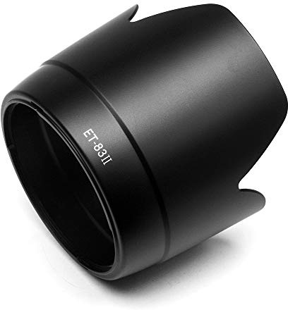 Fotover ET-83II Gegenlichtblende Sonnenblende Streulichtblende Ersatz kompatibel mit Canon EF 70-200mm f/2.8L USM Objektiv