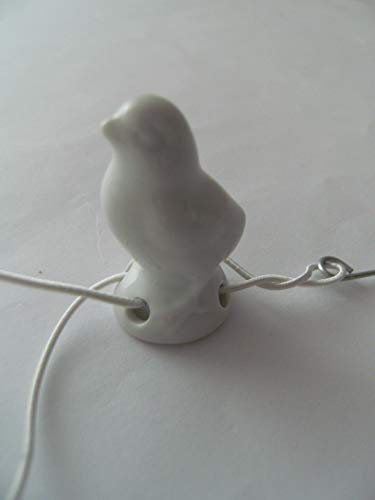 Lindner Porzellan Tropfenfänger Küken, weiß, für Kaffee- oder Teekannen, Tier Kücken Vogel