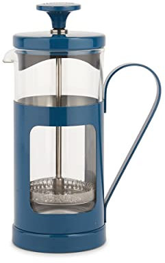 La Cafetière Monaco Cafetière Glas/Edelstahl 3 Tassen (blau)