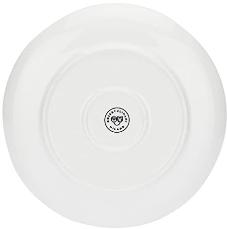 ROSE & TULIPANI MILANO Rose & TULIPANI-Juego de 6 Platos Llanos Cottage, Porcelana, Multicolor