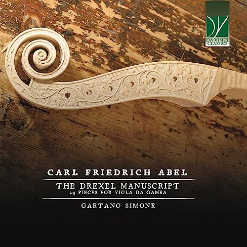 Carl Friedrich Abel: The Drexel Manuscript (29 Pieces For Viola Da Gamba)