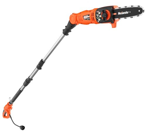 MAXLANDER Pole Saw Corded, 8-Inch Electric Pole Saws for Tree Trimming