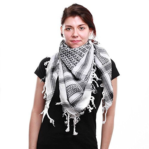 Baumwolltücher Baumwolltuch Kopftuch Nickituch Bandana Langschal Halstuch mit Pentagramm Palituch (20011-021-0000) (20011-027-0000)
