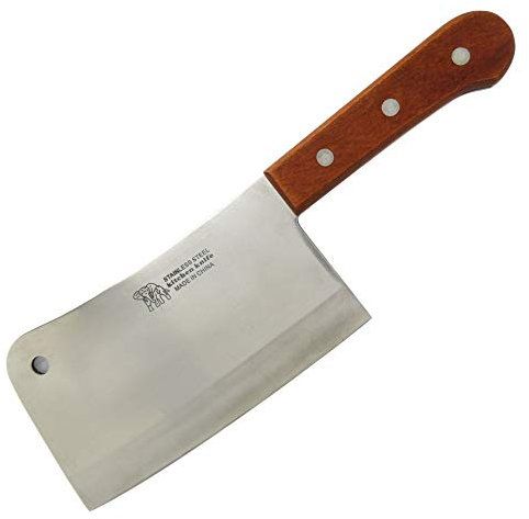 Starlet24® Edelstahl Hackmesser Küchenbeil Küchenmesser Messer Beil 39 cm (190524)